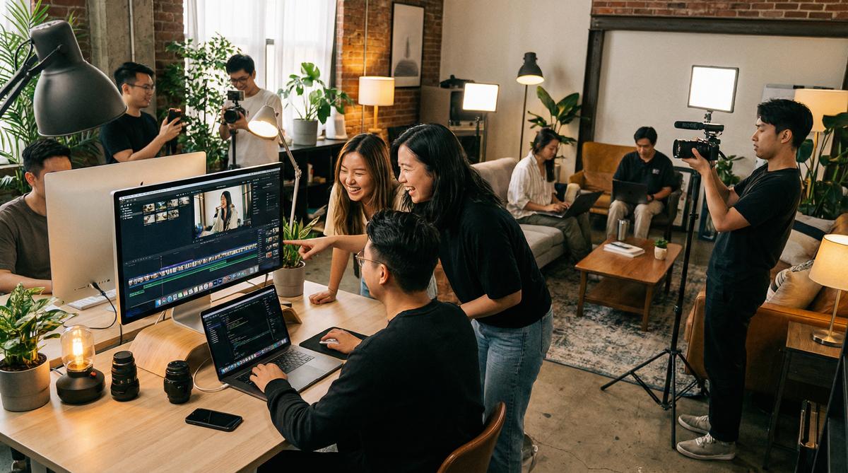 17c一起草影视传媒视频制作